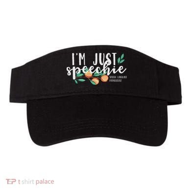 I'm Just Speechie Pathologist Speech Language Therapy Visor