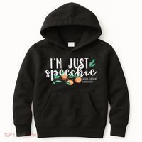 I'm Just Speechie Pathologist Speech Language Therapy Kids Hoodie thumb 0