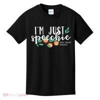 I'm Just Speechie Pathologist Speech Language Therapy Kids T-Shirt thumb 0