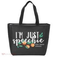 I'm Just Speechie Pathologist Speech Language Therapy Tote Bag thumb 0