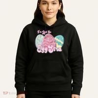 I'm Just So Eggstra Cute Egg Stra Easter Bunny Funny Easter Eggs Hoodie thumb 5