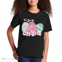 I'm Just So Eggstra Cute Egg Stra Easter Bunny Funny Easter Eggs Kids T-Shirt thumb 2