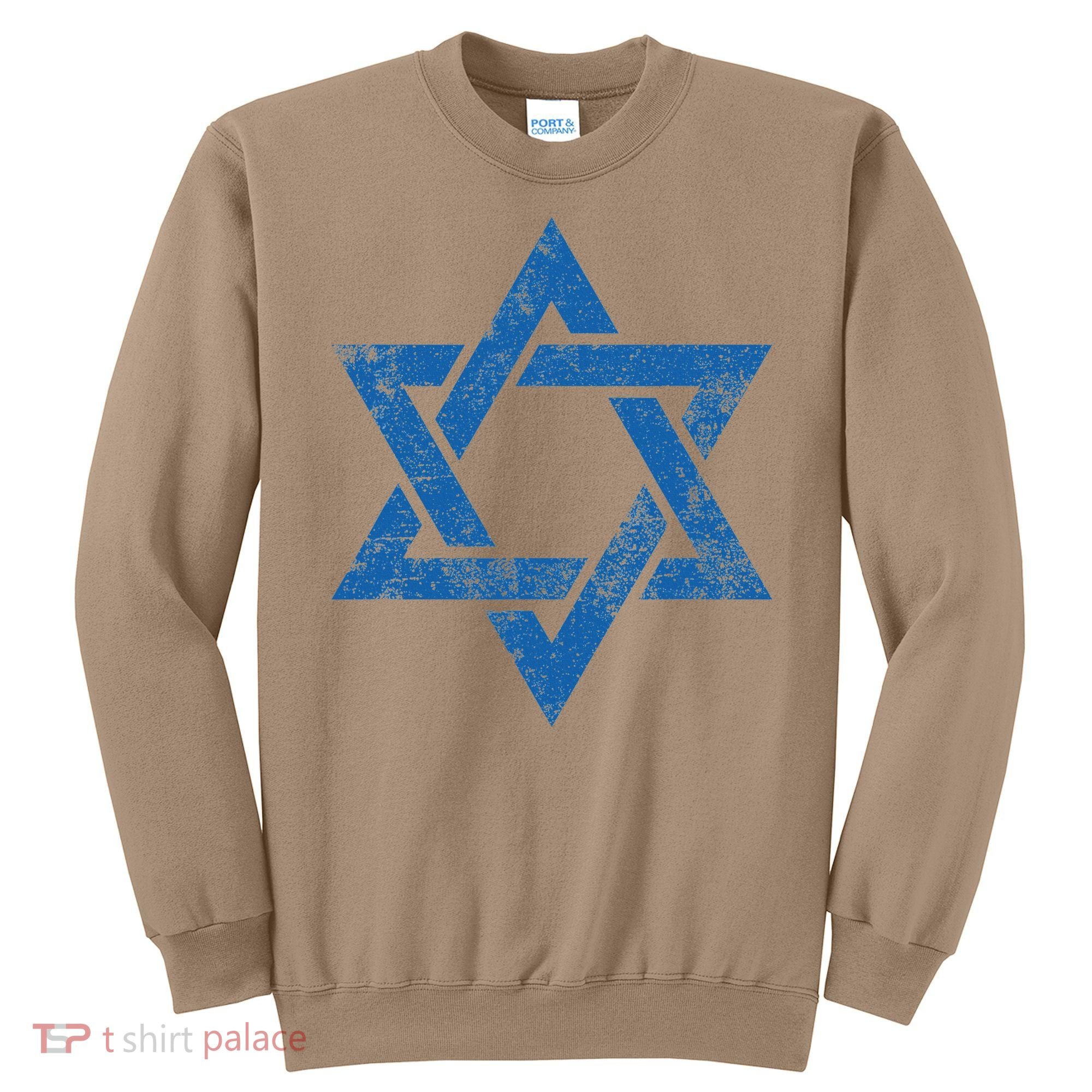 Israel Jewish Symbol Star Of David Sweatshirt