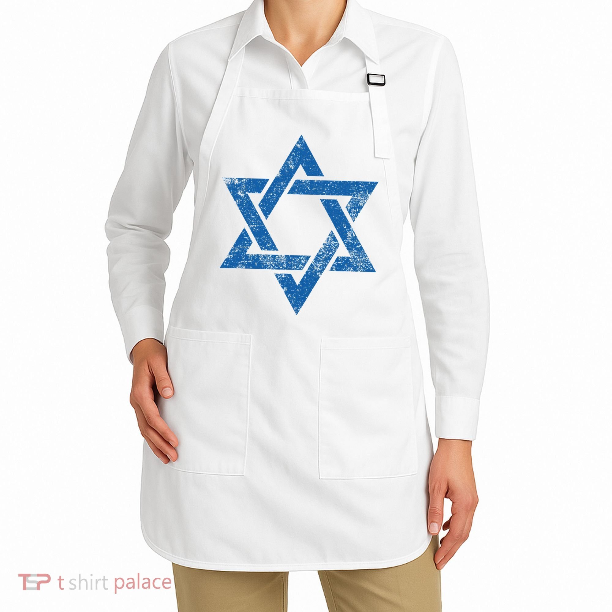 Israel Jewish Symbol Star Of David Apron