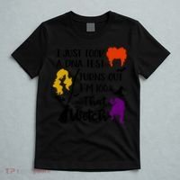 I Just Took A Dna Test Turns Out I'm 100 That Witch Halloween Quote T-Shirt thumb 5