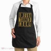 I Just Turned Heel Pro Wrestling Retro Distressed Apron thumb 2