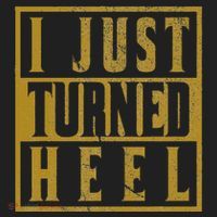 I Just Turned Heel Pro Wrestling Retro Distressed Beanie thumb 2