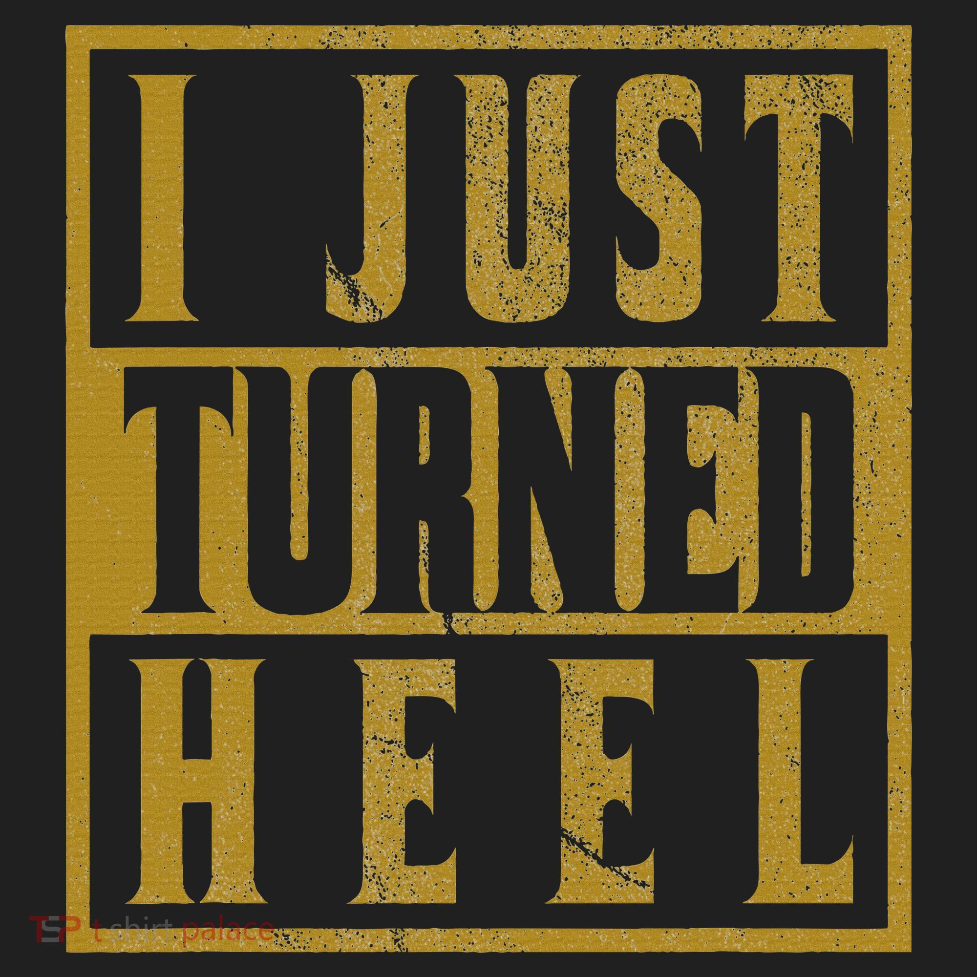 I Just Turned Heel Pro Wrestling Retro Distressed Beanie