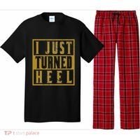 I Just Turned Heel Pro Wrestling Retro Distressed Pajama Set thumb 0