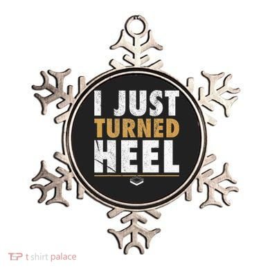 I Just Turned Heel Smark Pro Wrestling Fan Ornament
