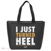 I Just Turned Heel Smark Pro Wrestling Fan Tote Bag thumb 0