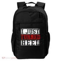 I Just Turned Heel Wrestling Wrestler Wrestle Wrestling Backpack thumb 0