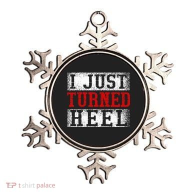 I Just Turned Heel Wrestling Wrestler Wrestle Wrestling Ornament