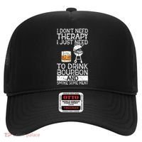 I Just To Drink Bourbon And Smoke Meat Smoker Whiskey Hat thumb 0