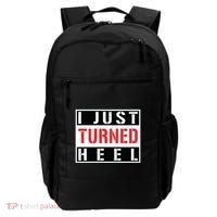 I Just Turned Heel Pro Wrestling Gift Backpack thumb 0