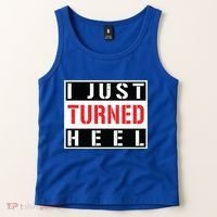 I Just Turned Heel Pro Wrestling Gift Tank Top thumb 2