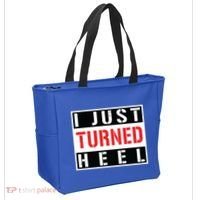 I Just Turned Heel Pro Wrestling Gift Tote Bag thumb 2