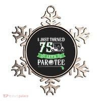 I Just Turned 75 Year Old 75th Birthday Golf Ornament thumb 0