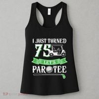 I Just Turned 75 Year Old 75th Birthday Golf Women's Tank Top thumb 3