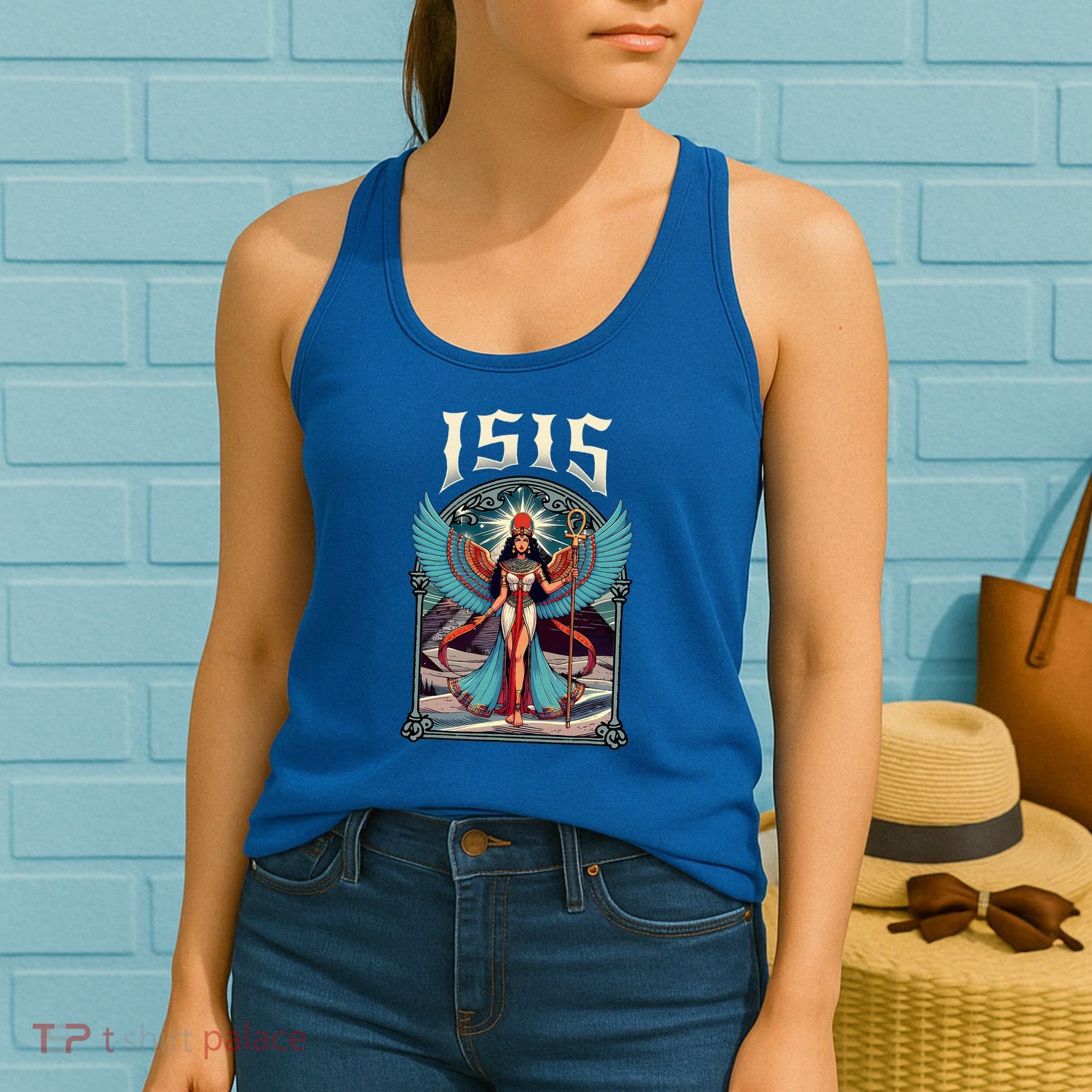 Isis Judgement The Goddess Isis Egyptian Goddess Egypt Women's Tank Top