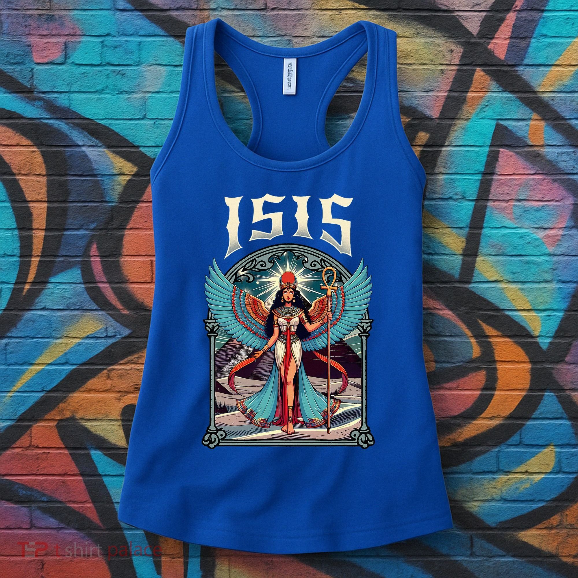 Isis Judgement The Goddess Isis Egyptian Goddess Egypt Women's Tank Top