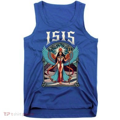Isis Judgement The Goddess Isis Egyptian Goddess Egypt Tank Top