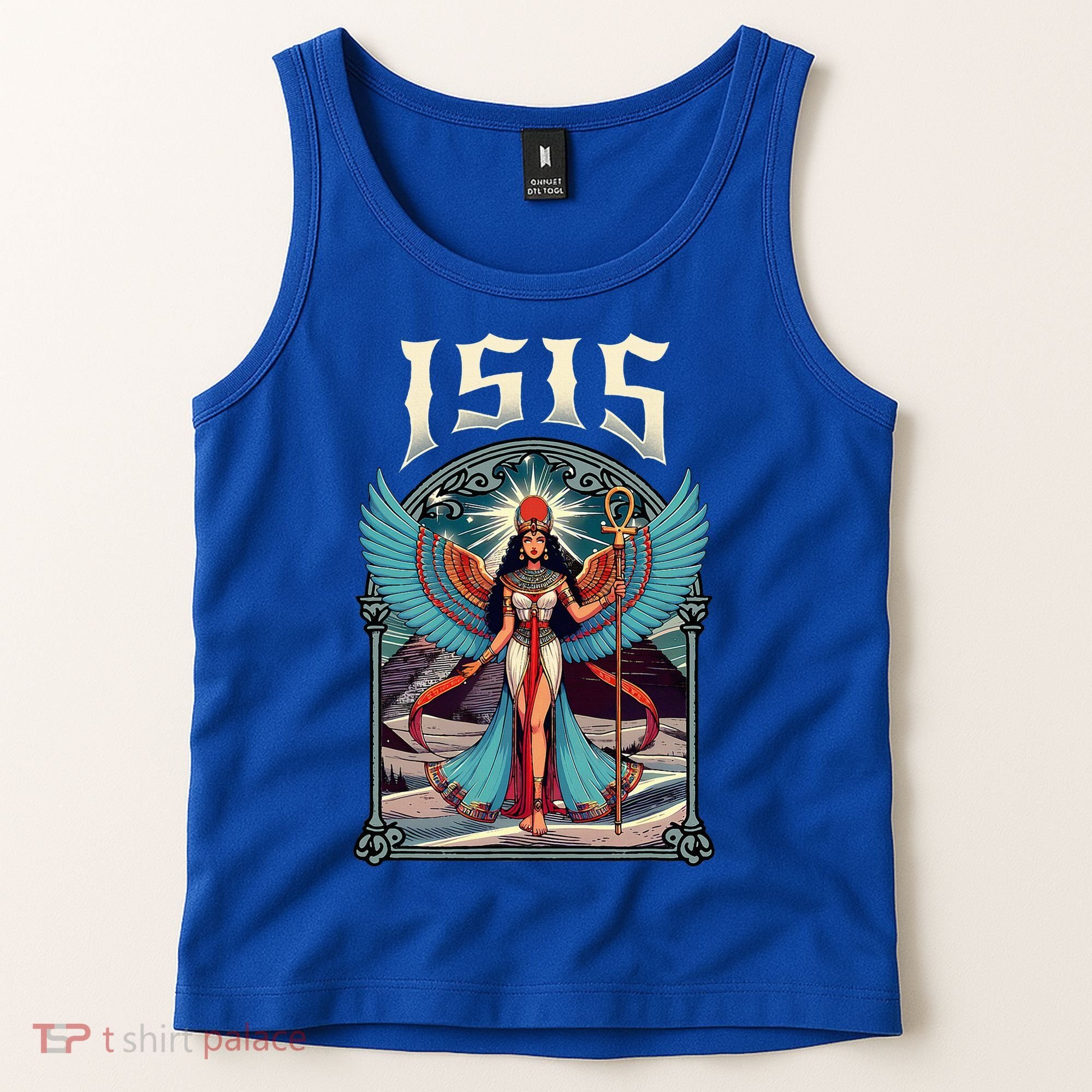 Isis Judgement The Goddess Isis Egyptian Goddess Egypt Tank Top