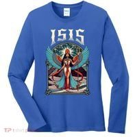 Isis Judgement The Goddess Isis Egyptian Goddess Egypt Women's Long Sleeve Shirt thumb 0