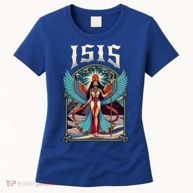Isis Judgement The Goddess Isis Egyptian Goddess Egypt Women's T-Shirt