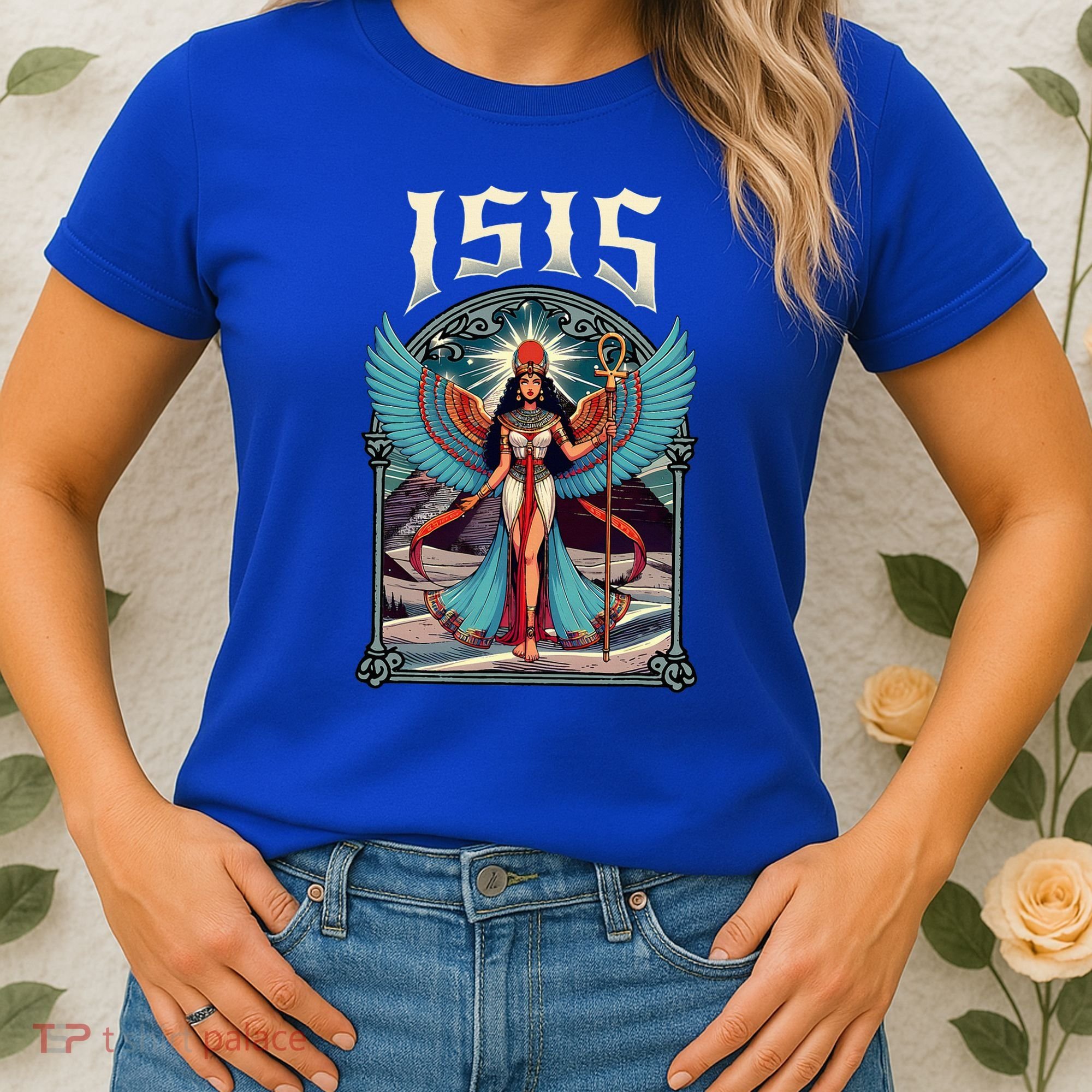 Isis Judgement The Goddess Isis Egyptian Goddess Egypt Women's T-Shirt