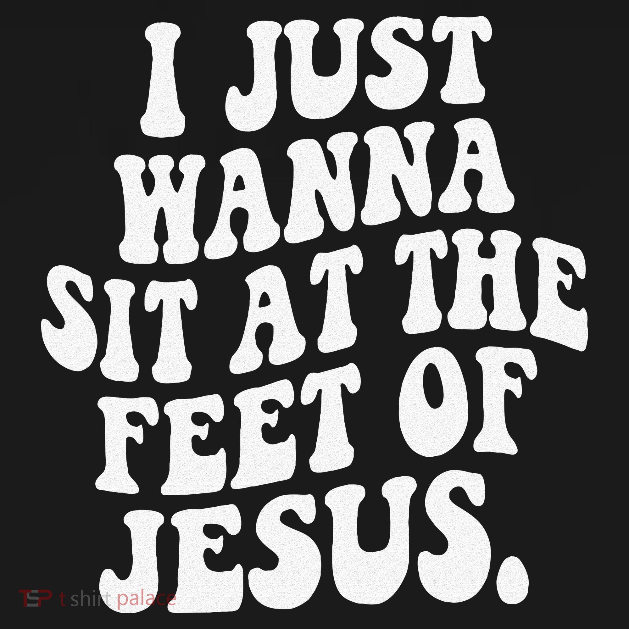 I Just Wanna Sit At The Feet Of Jesus Women's Hoodie