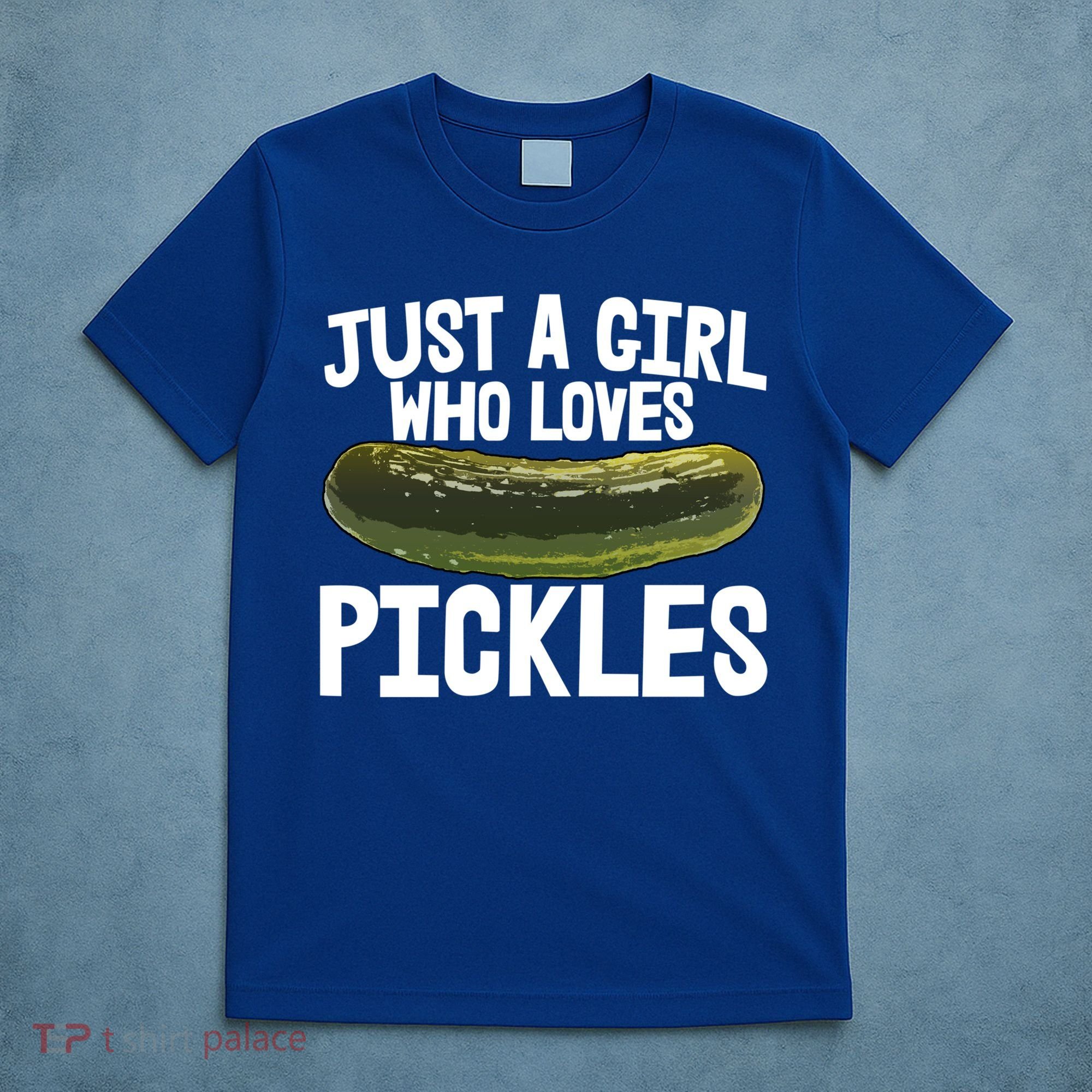 I'm Just Who Loves Pickles Gift Food Tee Tasty Pickles Gift T-Shirt