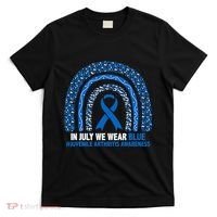 In July We Wear Blue Juvenile Arthritis T-Shirt thumb 0