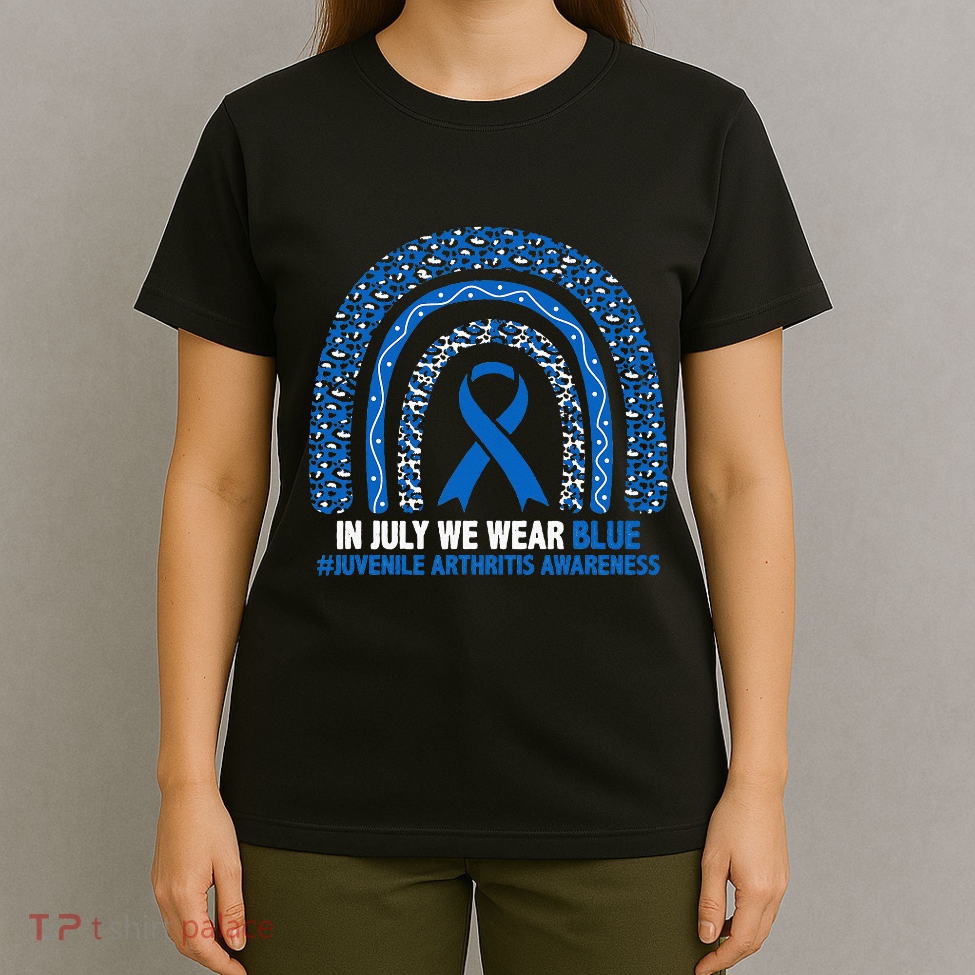 In July We Wear Blue Juvenile Arthritis T-Shirt