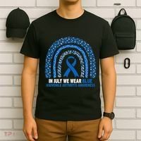 In July We Wear Blue Juvenile Arthritis T-Shirt thumb 6