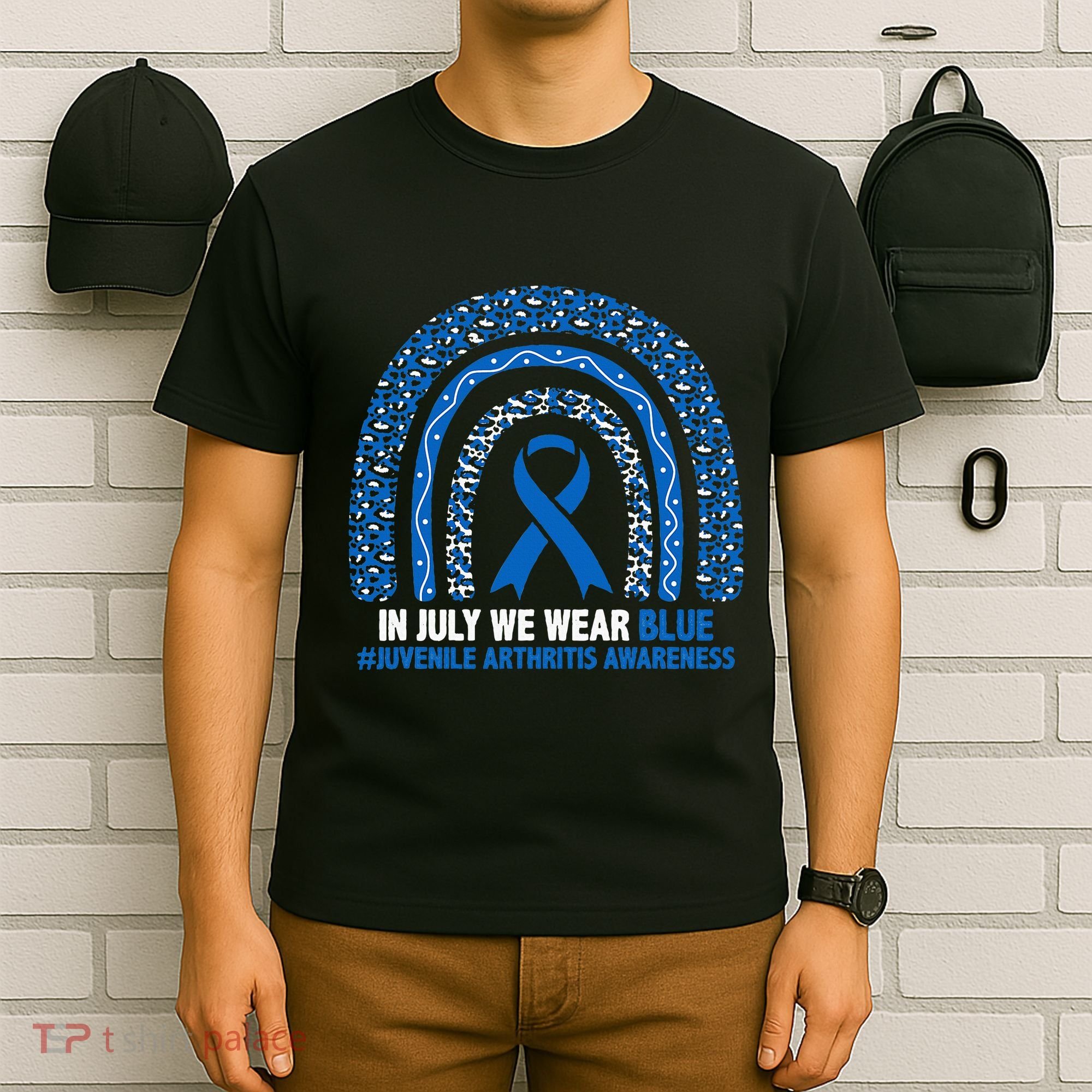 In July We Wear Blue Juvenile Arthritis T-Shirt