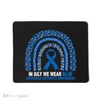 In July We Wear Blue Juvenile Arthritis Mousepad thumb 0