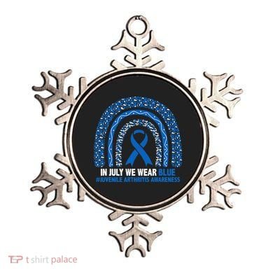 In July We Wear Blue Juvenile Arthritis Ornament