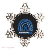 In July We Wear Blue Juvenile Arthritis Ornament thumb 0