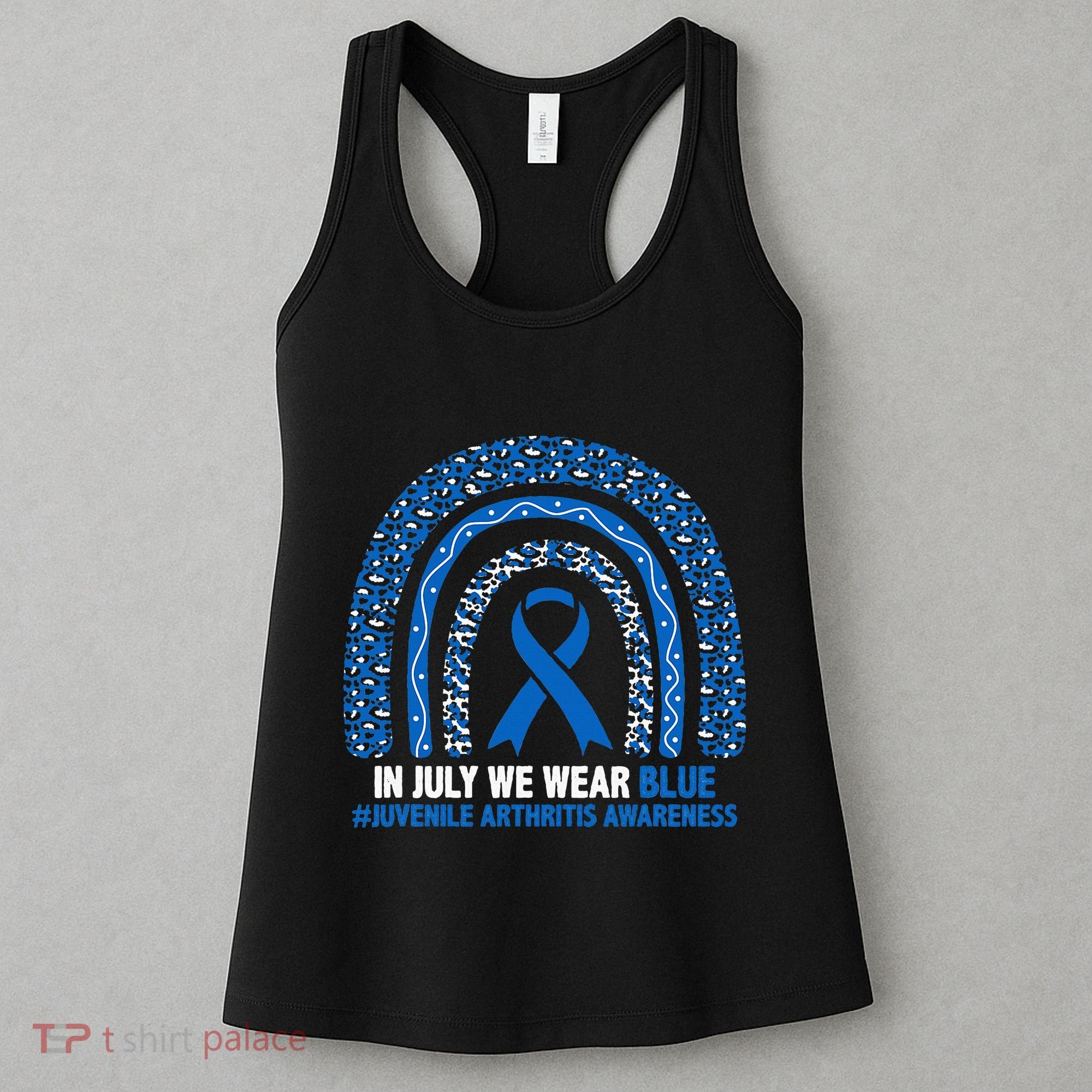 In July We Wear Blue Juvenile Arthritis Women's Tank Top