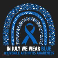 In July We Wear Blue Juvenile Arthritis Hat thumb 2