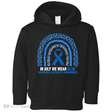 In July We Wear Blue Juvenile Arthritis Toddler Hoodie