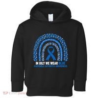 In July We Wear Blue Juvenile Arthritis Toddler Hoodie thumb 0