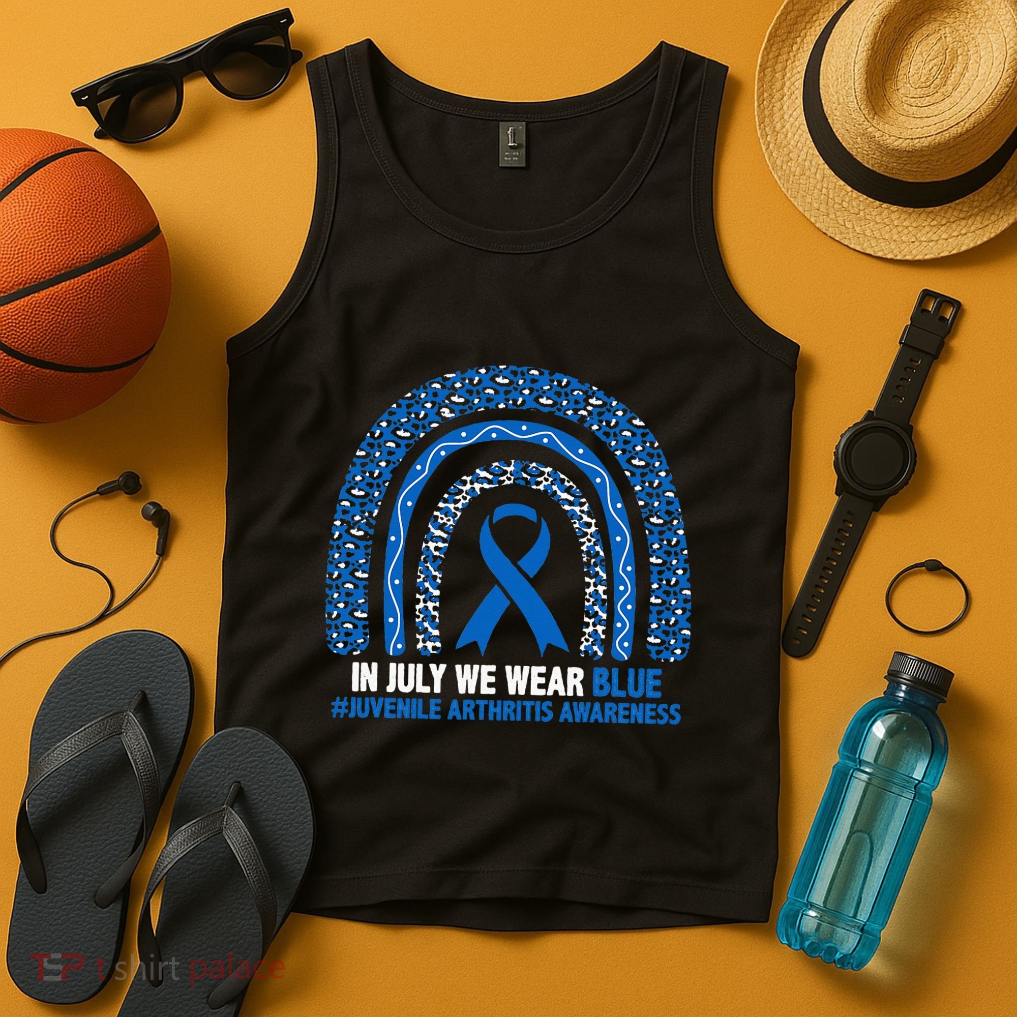 In July We Wear Blue Juvenile Arthritis Tank Top