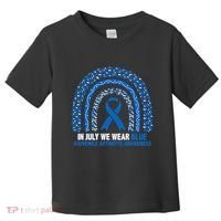 In July We Wear Blue Juvenile Arthritis Toddler T-Shirt thumb 0