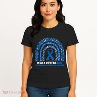 In July We Wear Blue Juvenile Arthritis Women's T-Shirt thumb 4