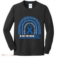 In July We Wear Blue Juvenile Arthritis Kids Long Sleeve Shirt thumb 0