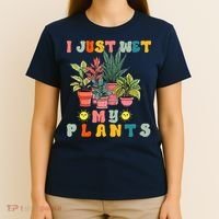 I Just Wet My Plants Funny Gardener Gardening Lover Wo T-Shirt thumb 4