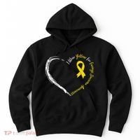 In July We Wear Yellow Ewing Sarcoma Awareness Ribbon Hoodie thumb 0