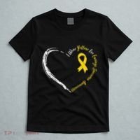 In July We Wear Yellow Ewing Sarcoma Awareness Ribbon T-Shirt thumb 5